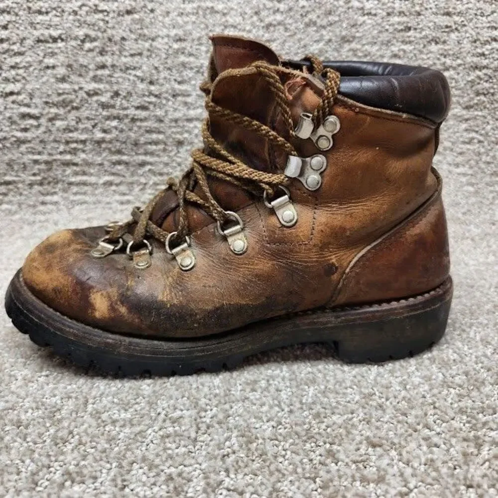 Irish Setter Sport Boots 1970's Mens Size 6.5 Hunting Hiking Vintage